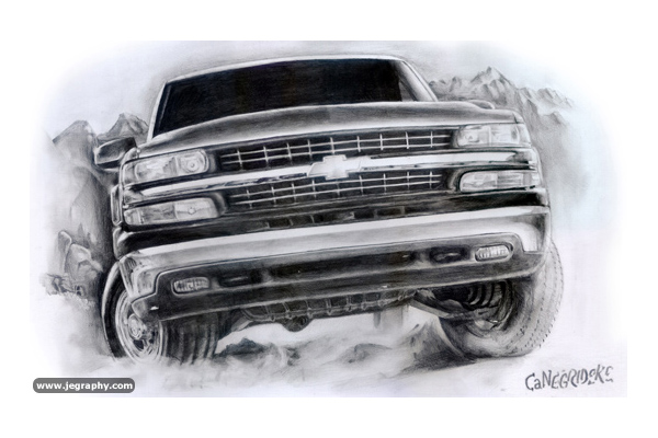 Chevy İllüstrasyon