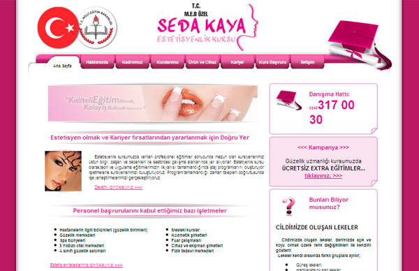 Seda Kaya Web Sitesi