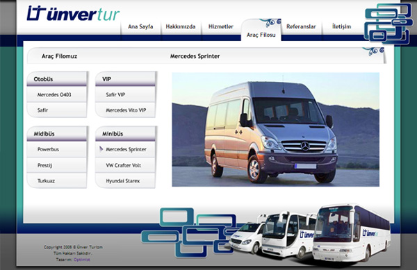 Ünver Tur Web Sitesi